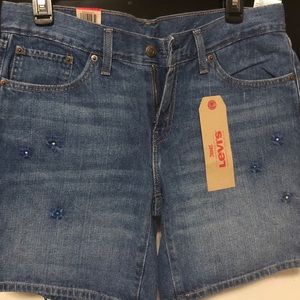 Levi’s denim classic shorts